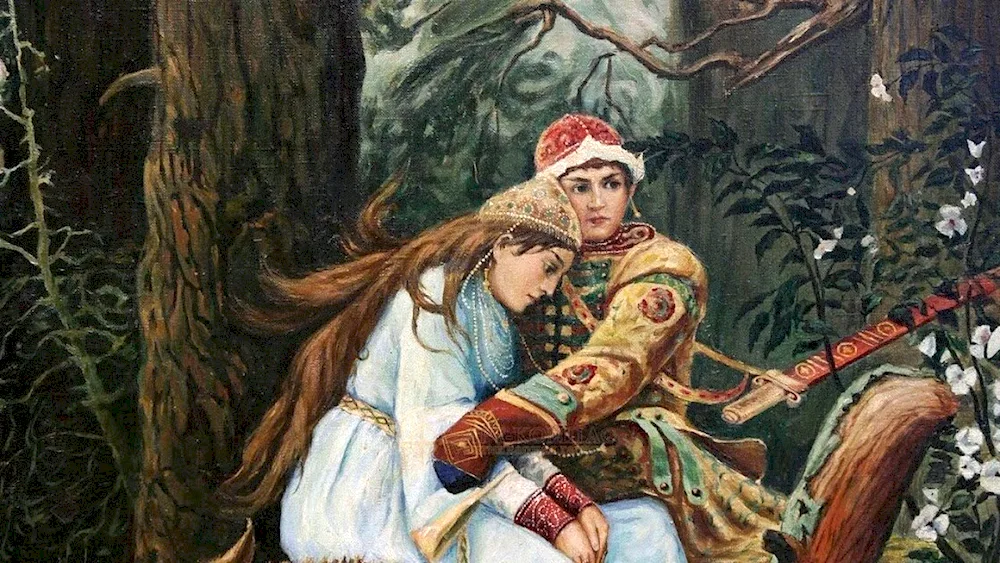 Viktor Mikhailovich Vasnetsov The Frog-Tsarevna