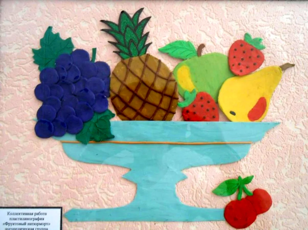 Composition in the collage technique