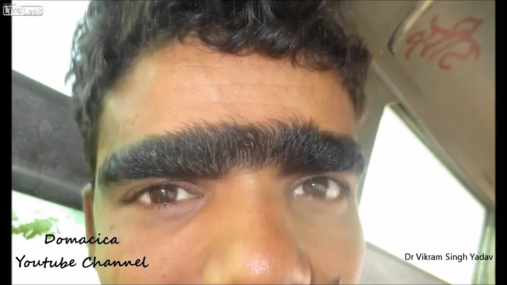 Vazgen monobrow
