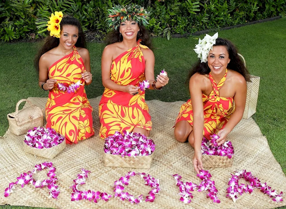 Hawaiian style party