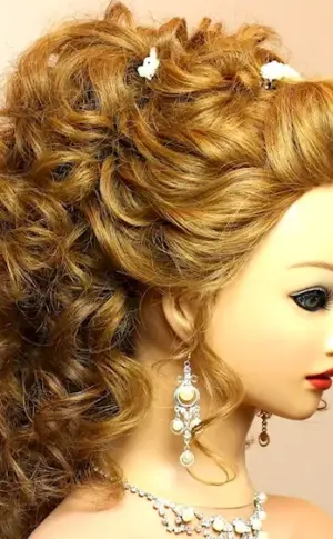 Evening hairstyles