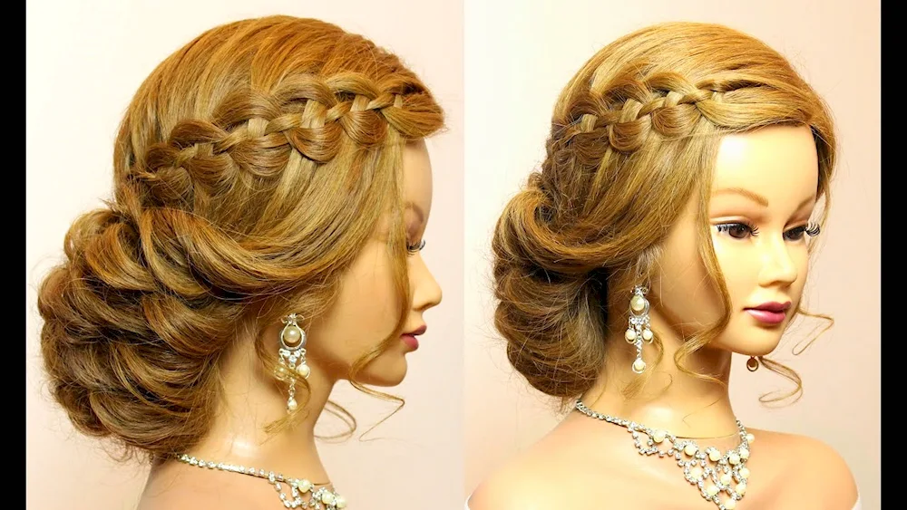 Evening hairstyles