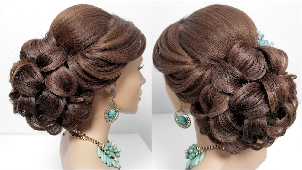 Evening hairstyles
