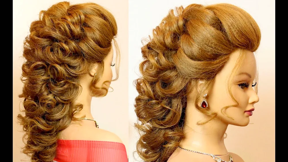 Evening hairstyles