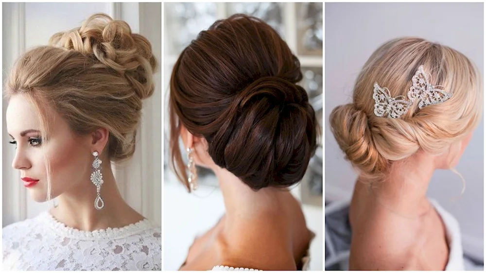 Evening hairstyles