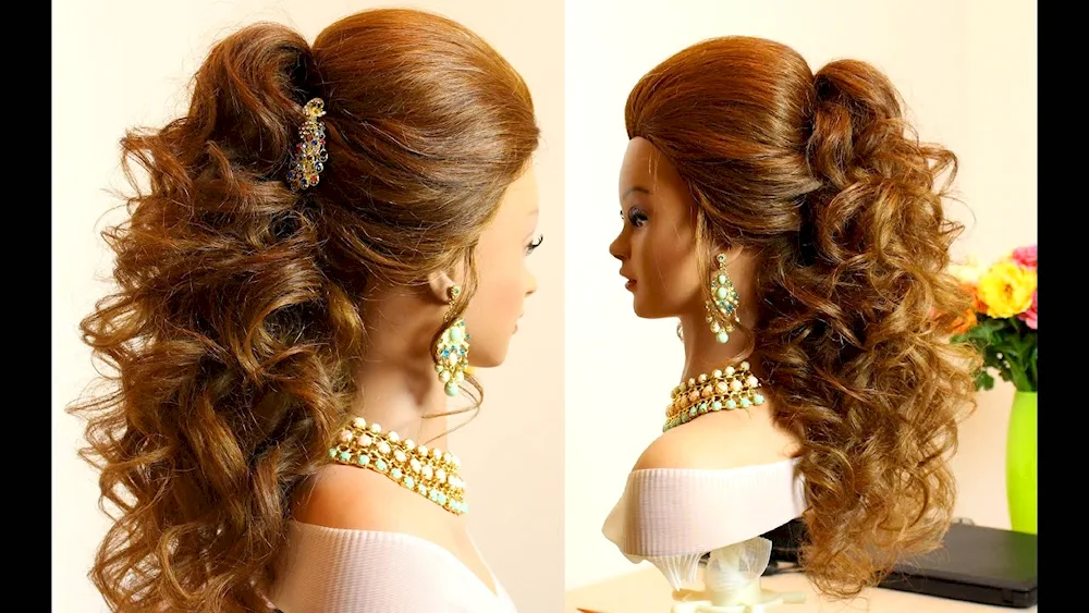 Evening hairstyles