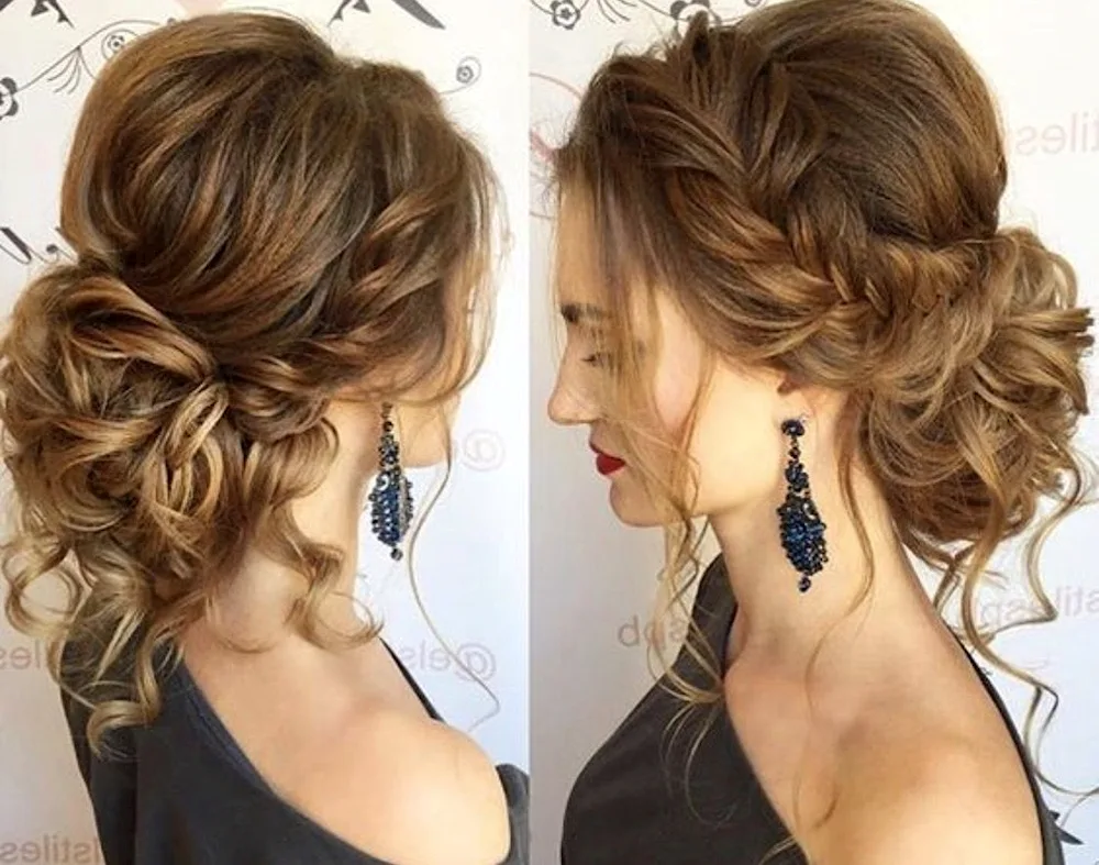 Evening hairstyles