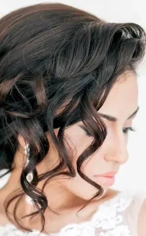 Evening hairstyles curls