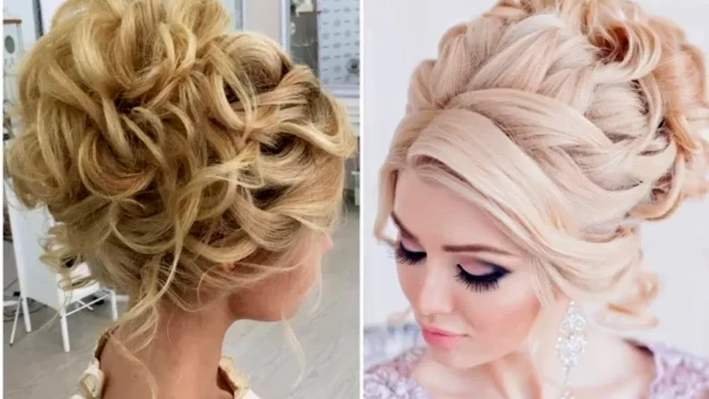 Medium hair bun