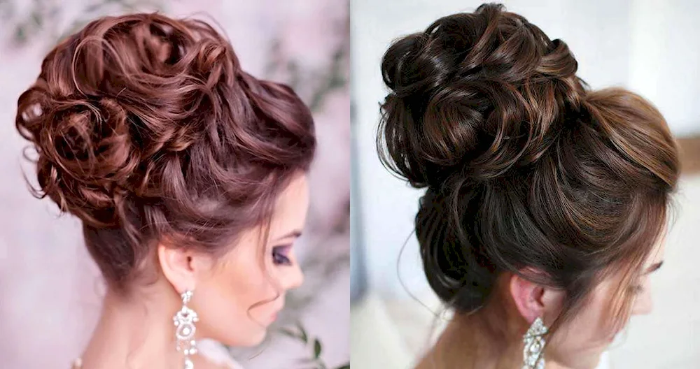 Evening hairstyles for medium hair 2022