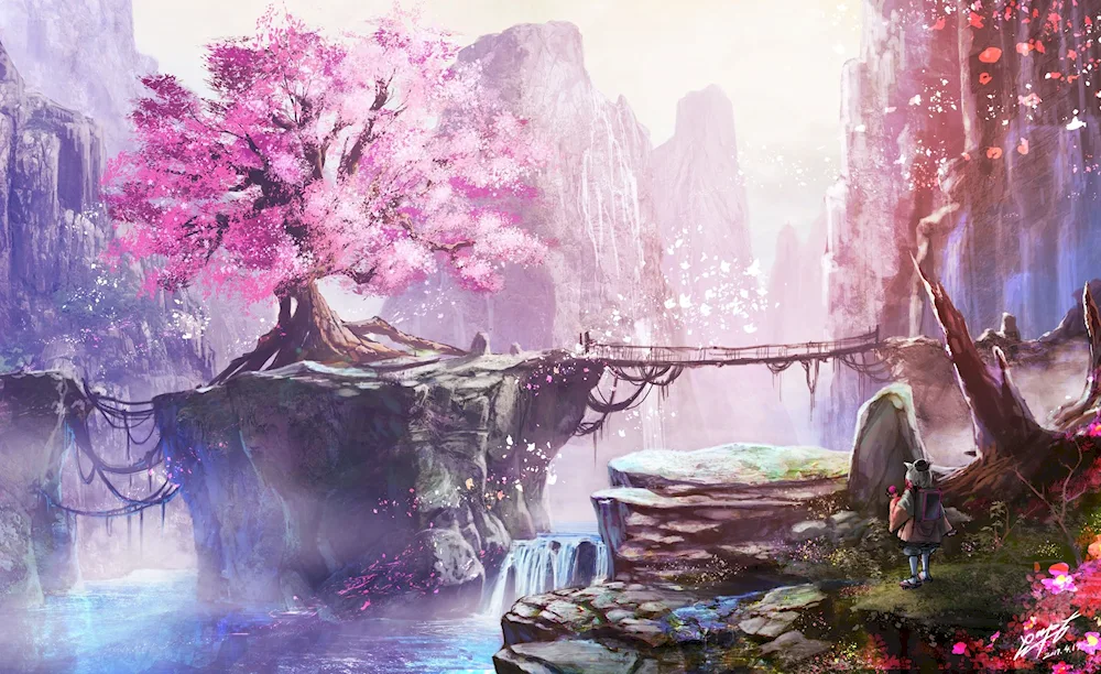 Anime landscape