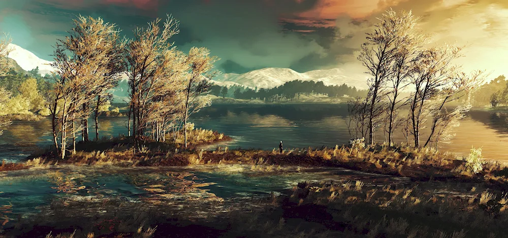 The Witcher 3 paintings