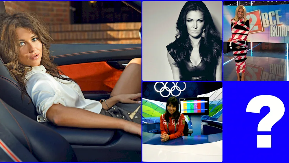 Match TV presenter Sabina Akterina