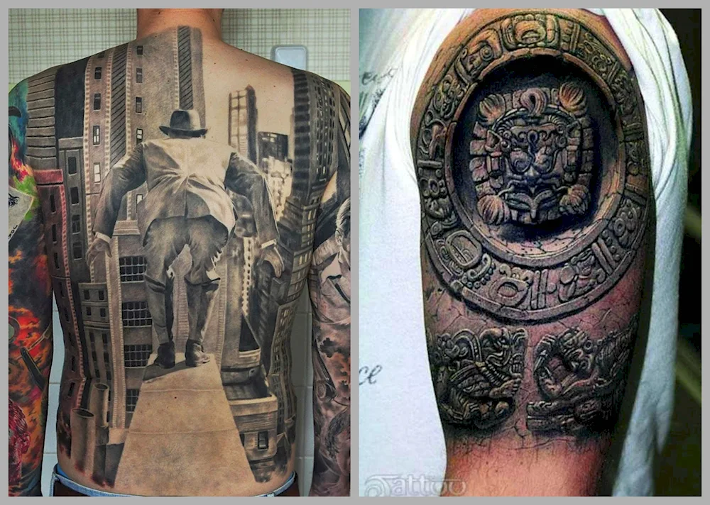 Veles God of the Slavs tattoo