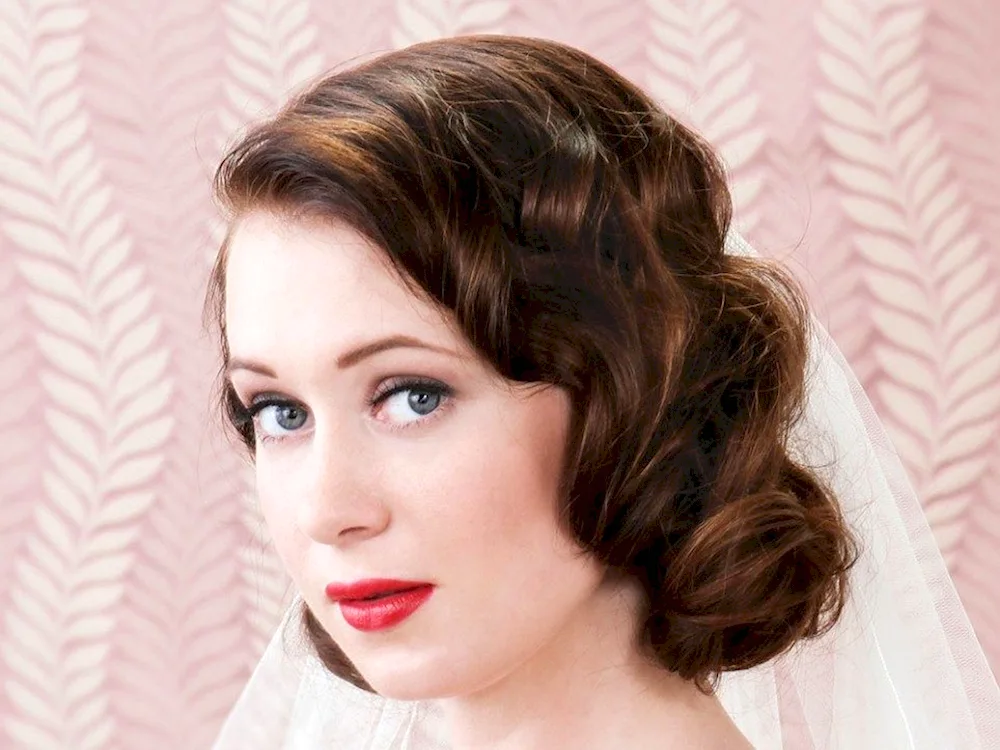 Gatsby style wedding hairstyles