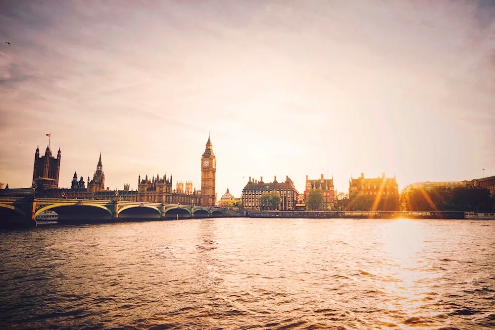 Big Ben Bridge in Great Britain