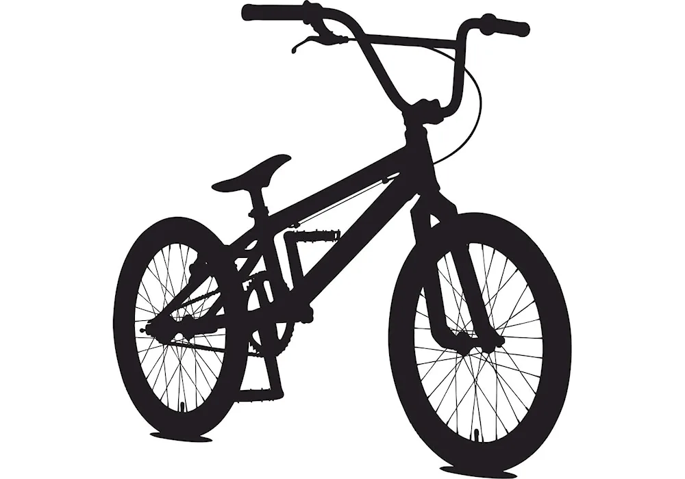 Bike bmx vector