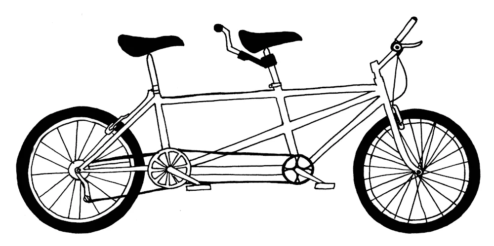 Bicycle drawing