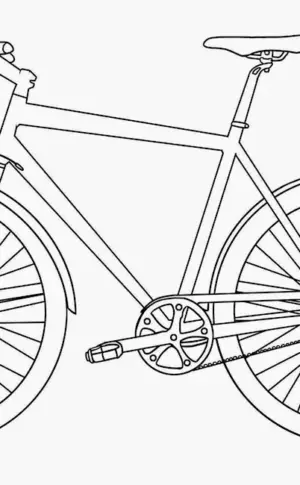 Bicycle colouring