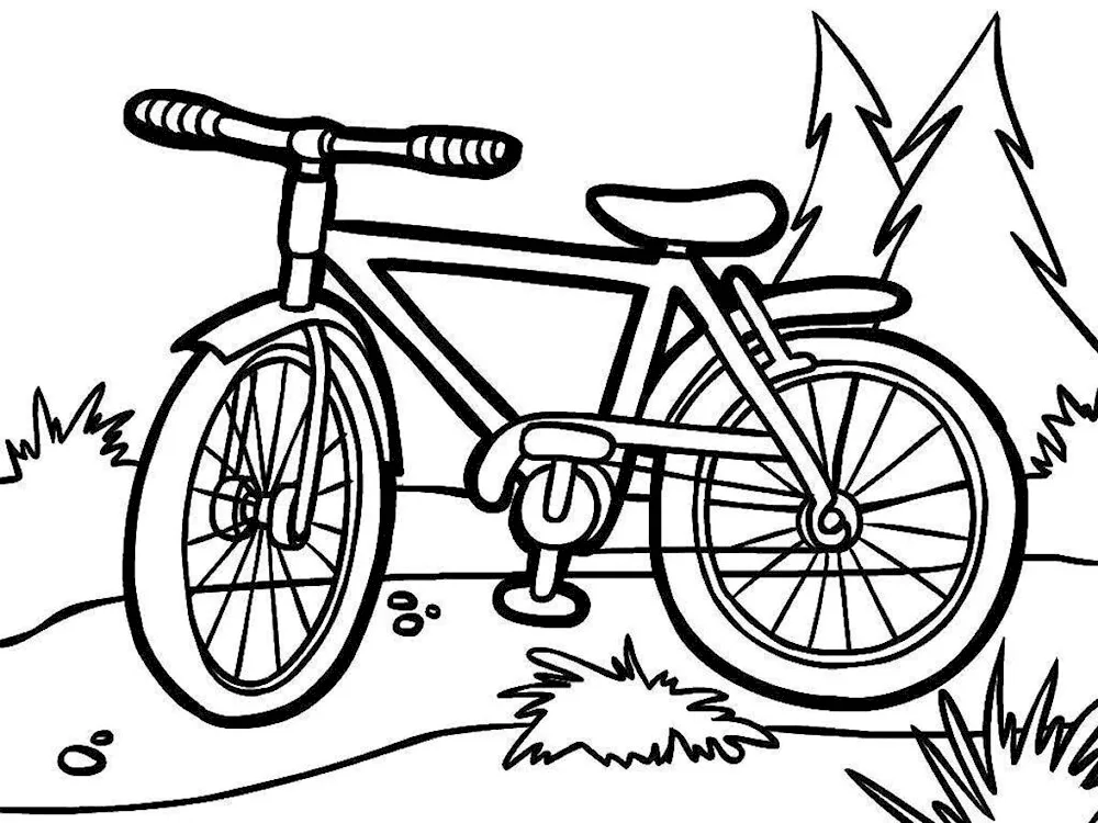 Bicycle colouring