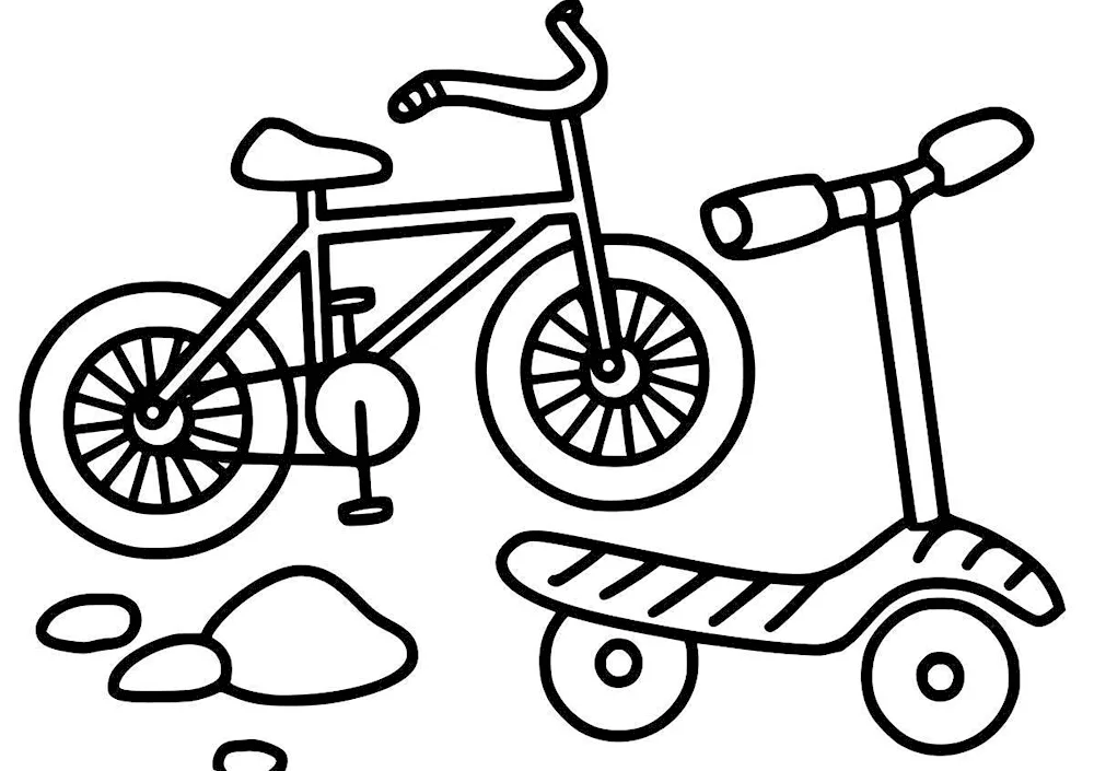 Bicycle colouring