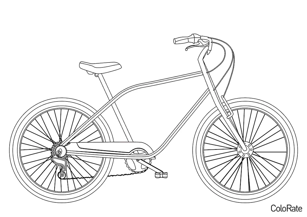 Bicycle colouring