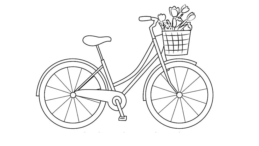 Bicycle colouring