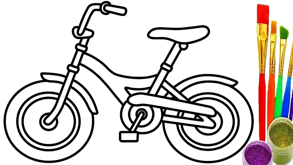 Bicycle colouring