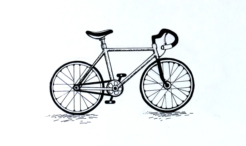 Bicycle drawing