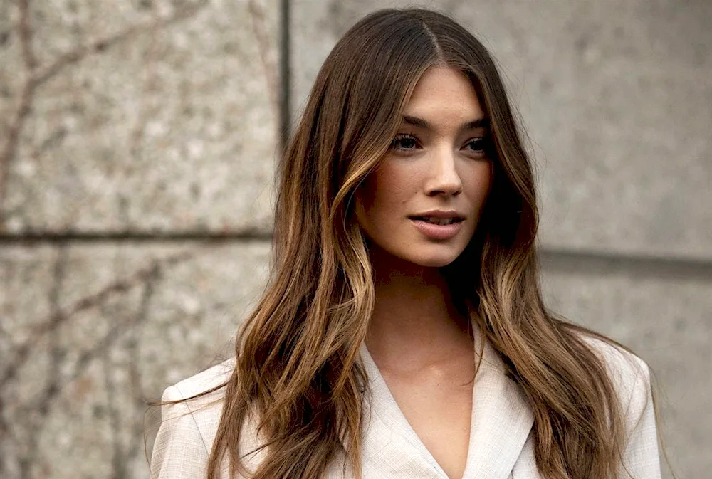 Beautiful dark hair colouring