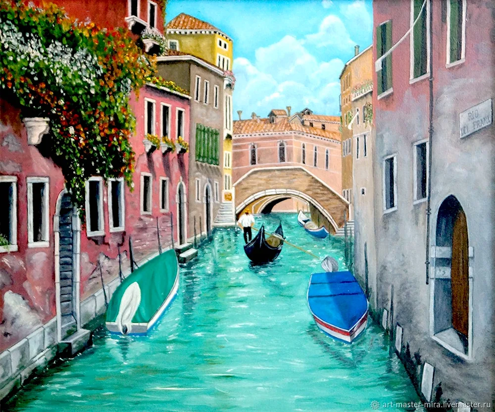 Venice gondoliers paintingJohn Singer Sargent Venice