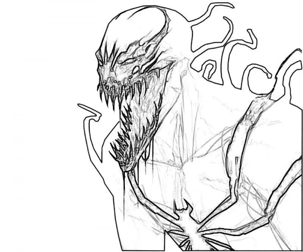 Venom Carnage pencil