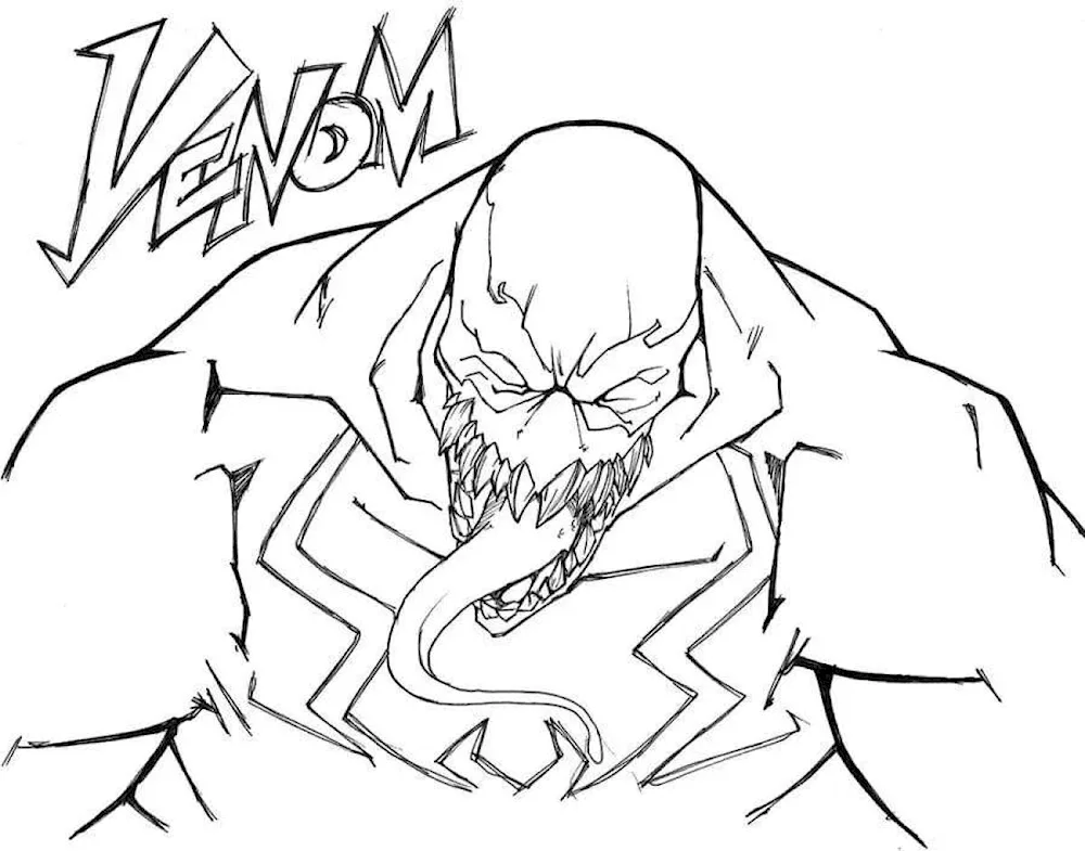 Venom colouring