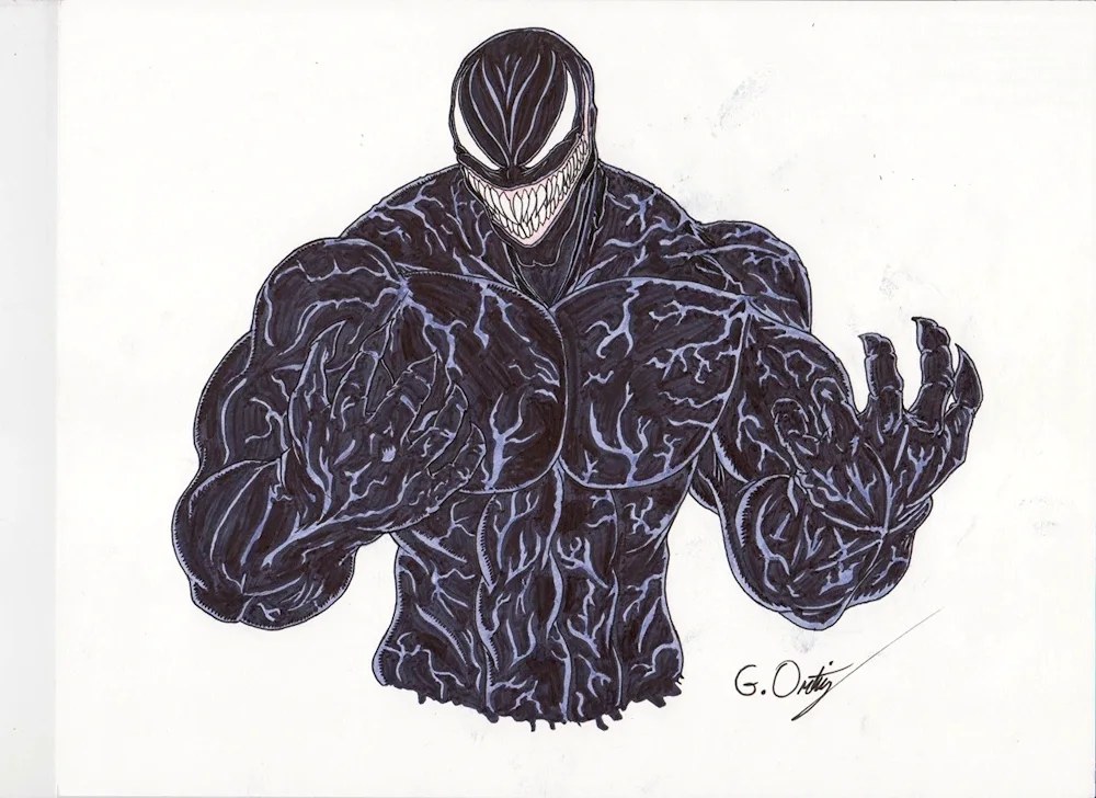 Venom colouring