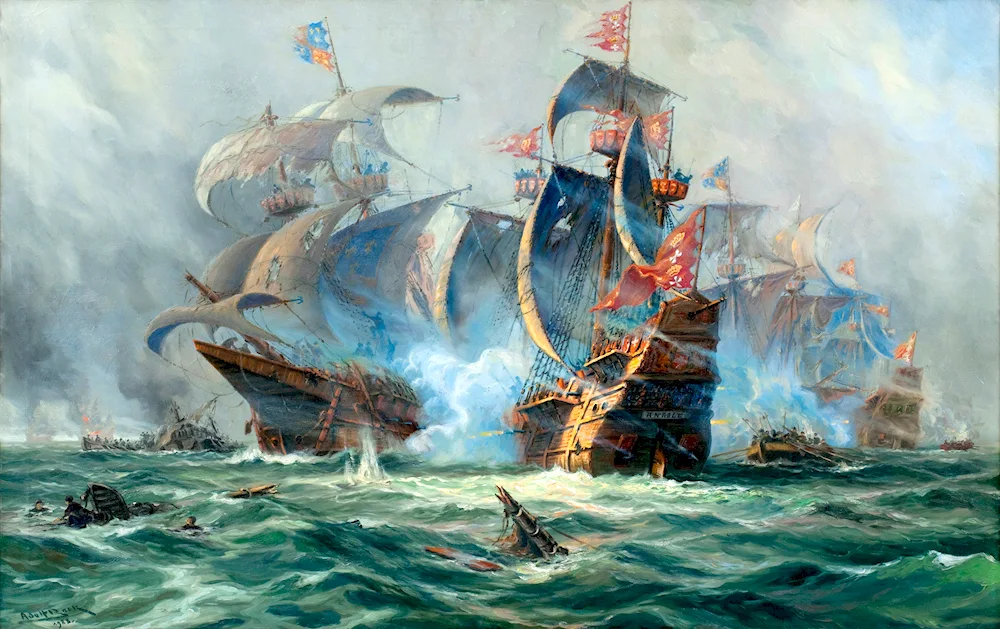 Vereshchagin sea battles 1904