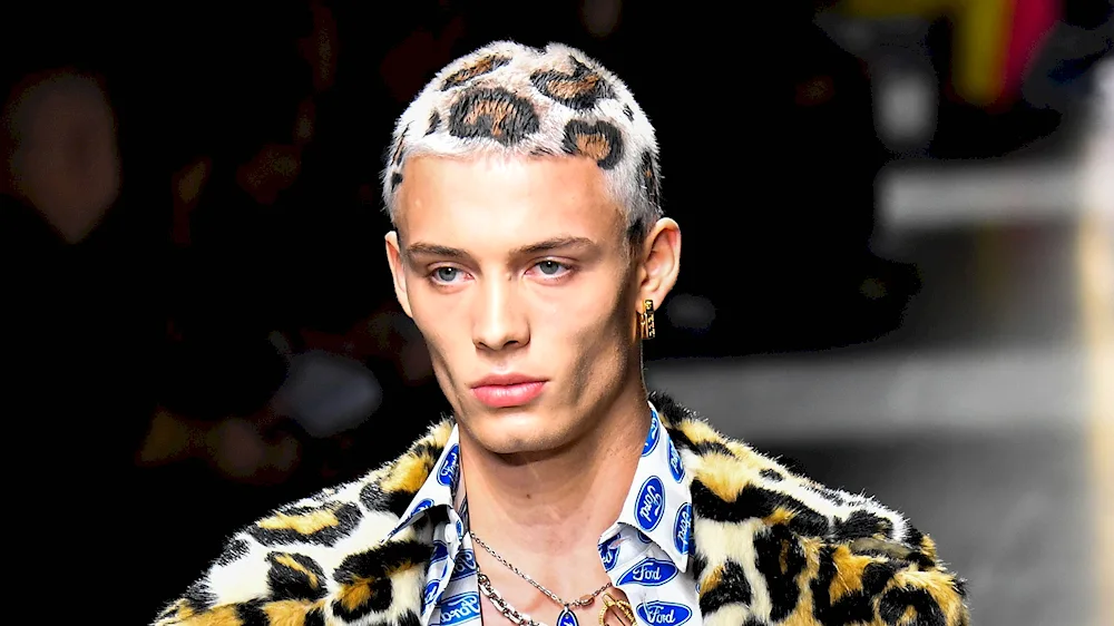 Versace leopard print