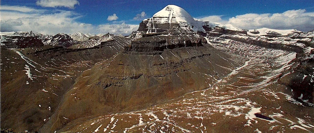 The peak of Mount Kailas