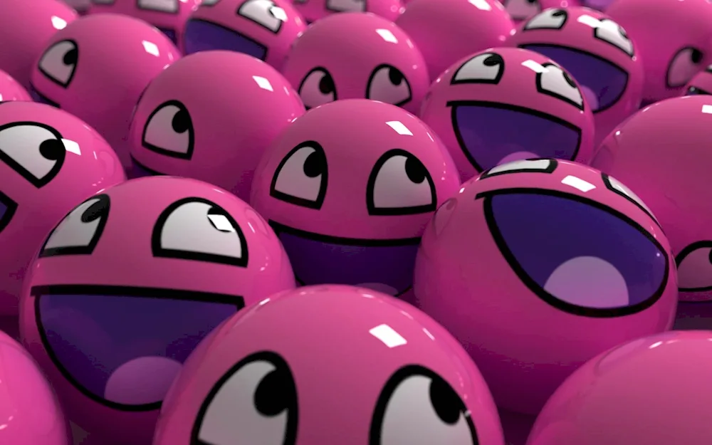 Background emoticons