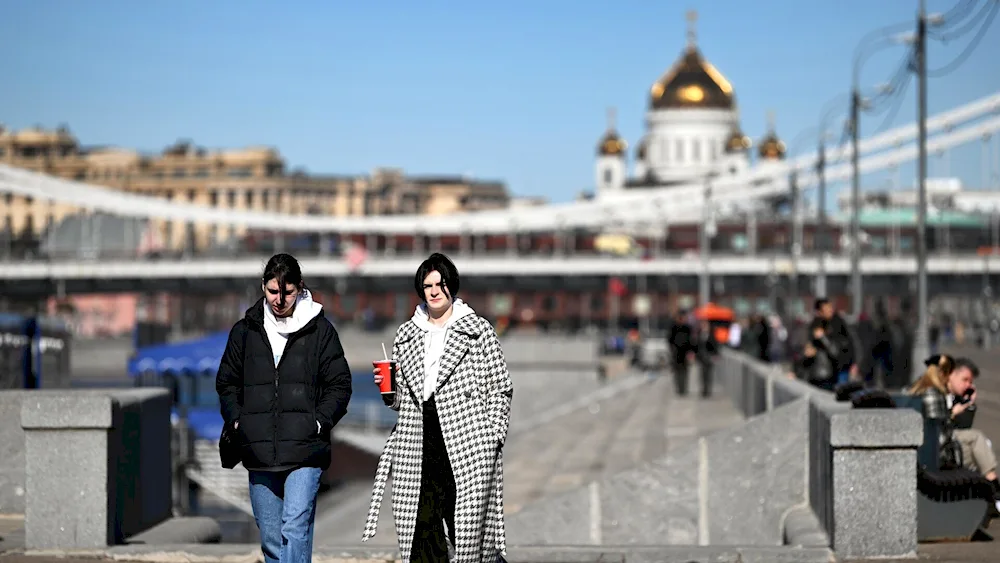 Snow in Moscow