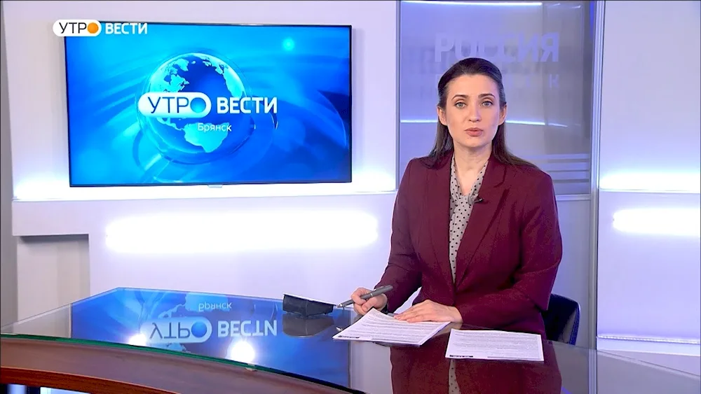 Anna Volkova Russia 24 presenter