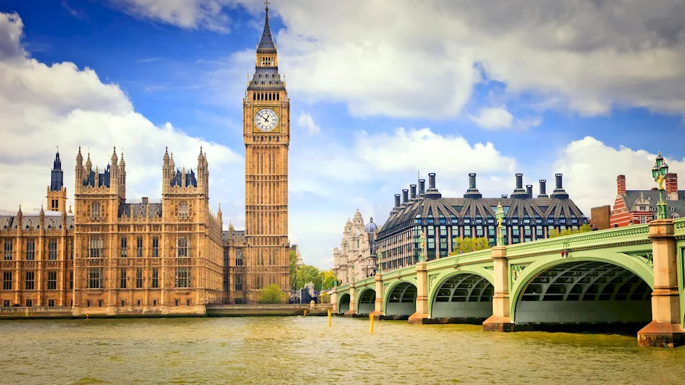 The River Thames in London