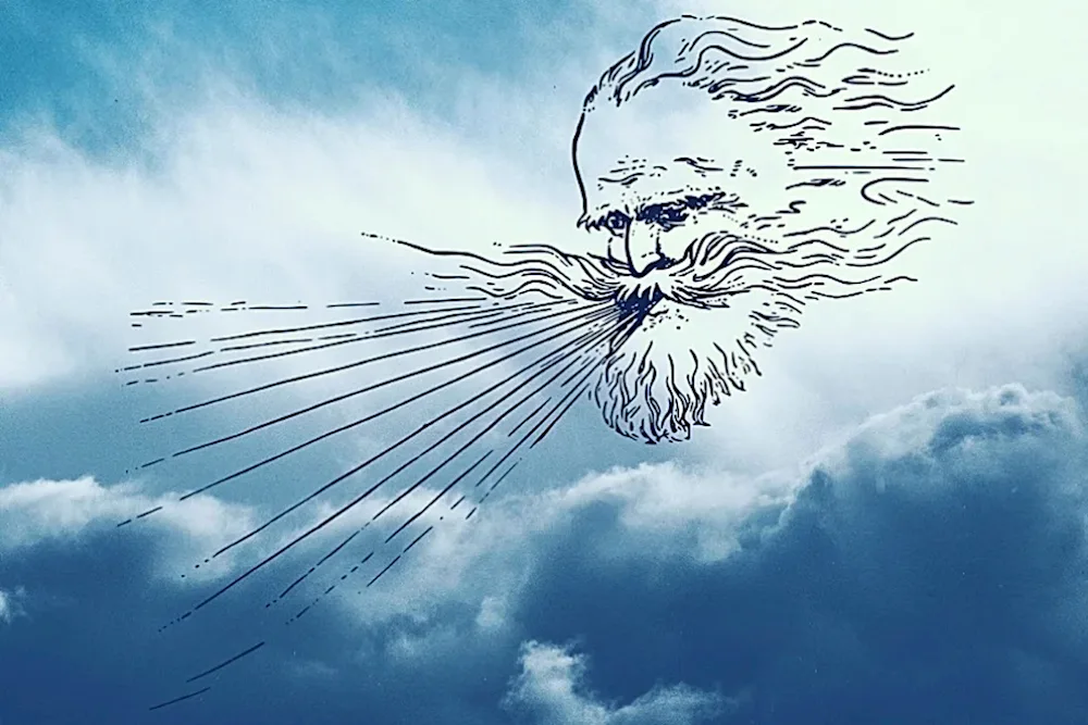 Wind drawing