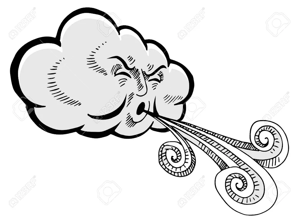 Wind drawing
