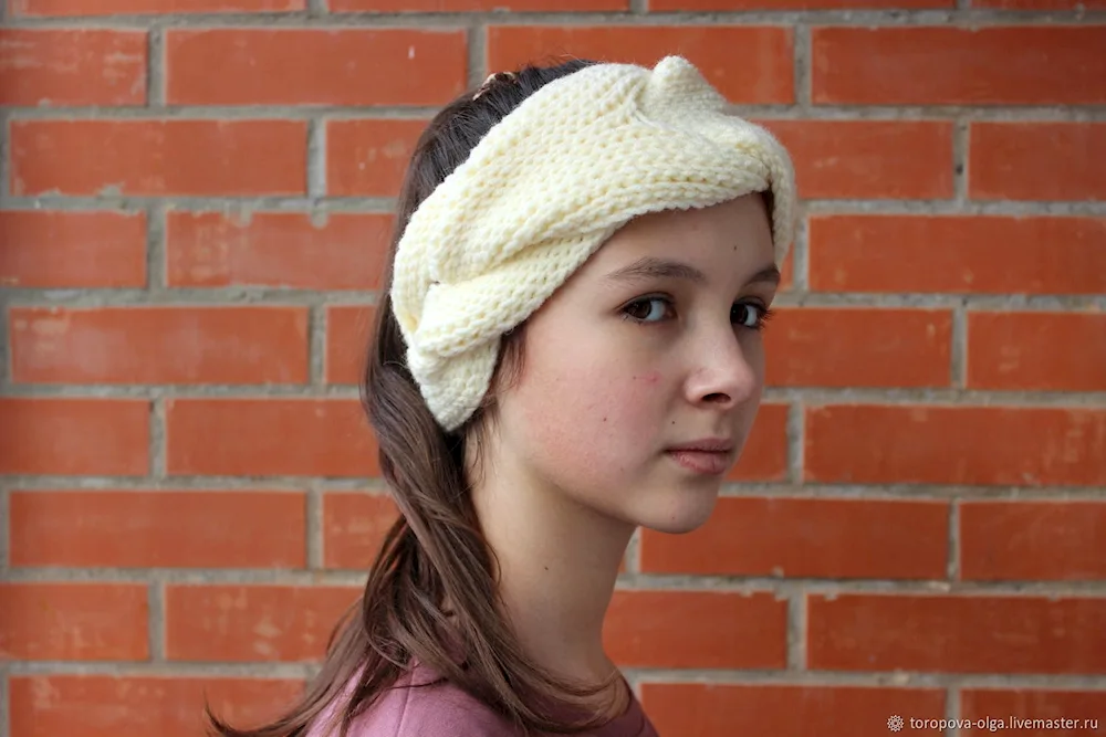 Knitted headband