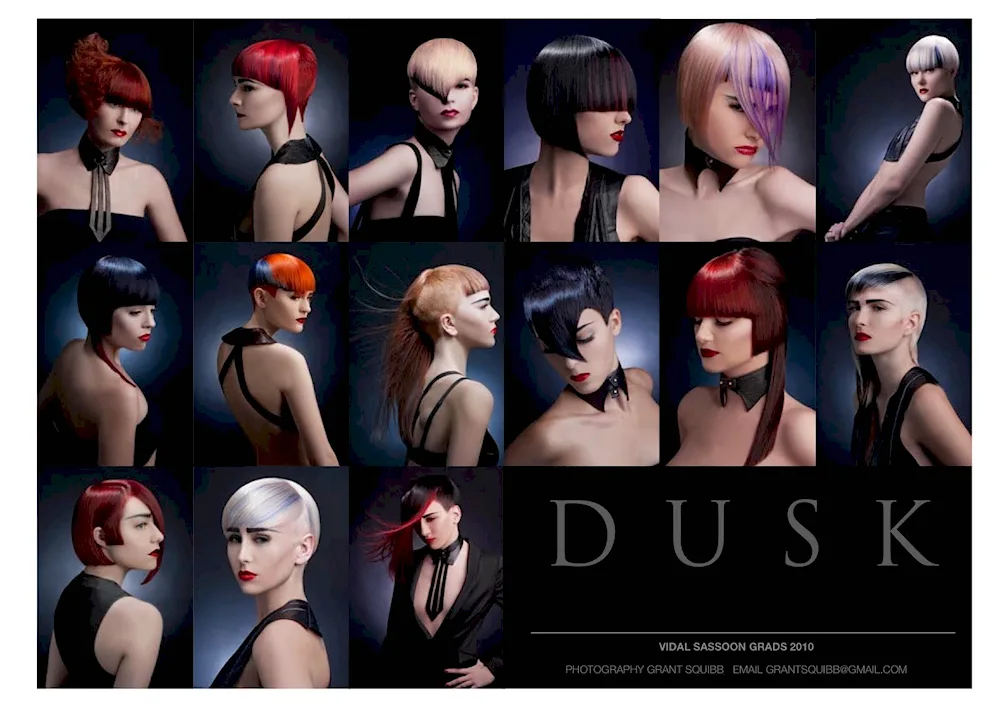 Vidal Sassoon haircuts