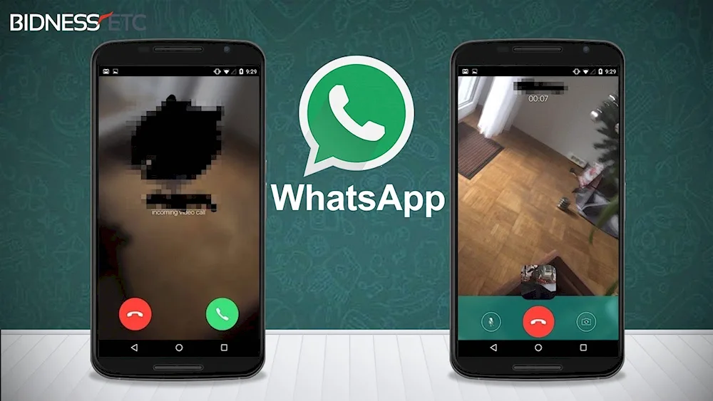 WATSAPP video call background video call