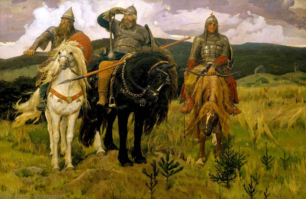 Zarechnaya Slobodka Berendeyevka Viktor Vasnetsov