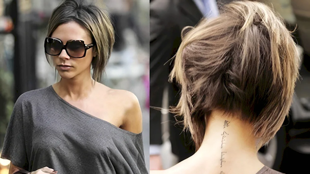 Victoria Beckham bob haircut