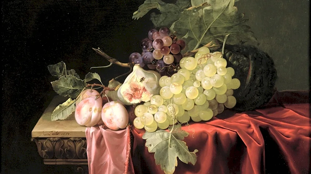 Willem Van Alst still life paintings