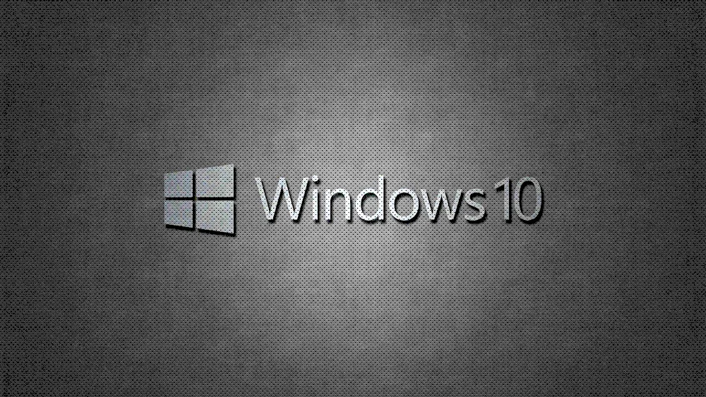 Black Windows 10